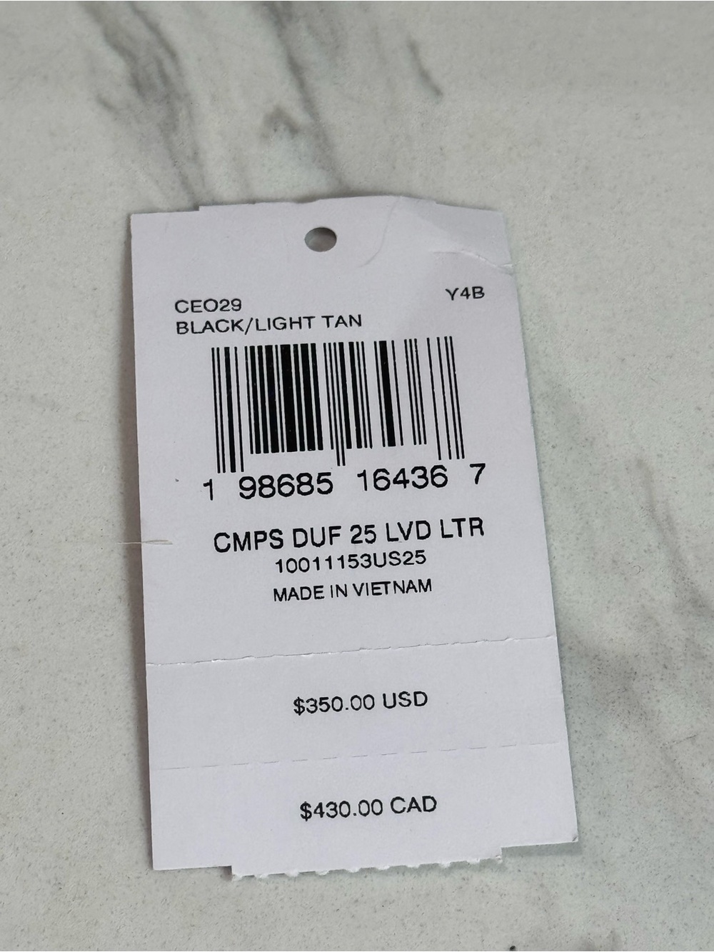 NWT - Coach - Compass 25 - Loved Leather - Picture 6 of 7